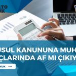 Vergi Usul Kanununa Muhalefet Suçlarında Af Mı Çıkıyor?