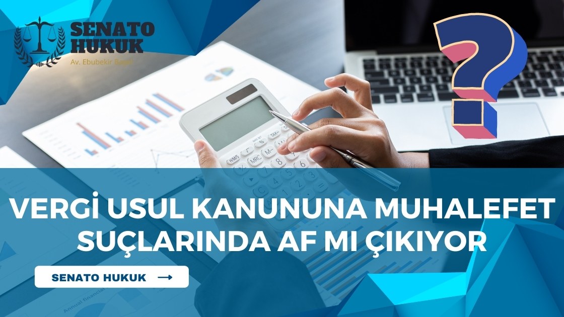 Vergi Usul Kanununa Muhalefet Suçlarında Af Mı Çıkıyor?